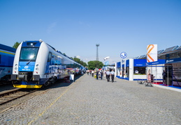 Regio Panther i stoiska na Czech Raildays
