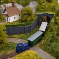 Makieta kolejki na stoisku Czech Raildays