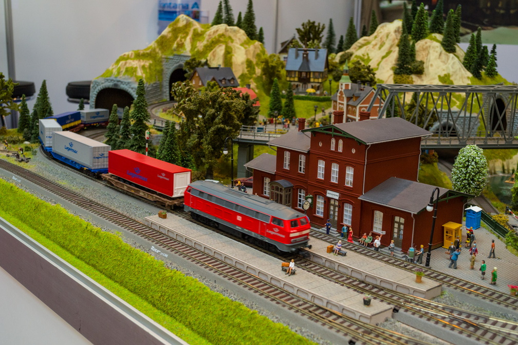 Makieta kolejki na Czech Raildays