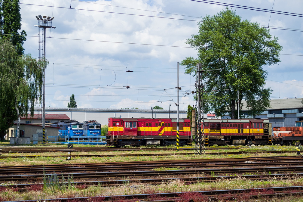 Teren lokomotywowni DKV Ostrava