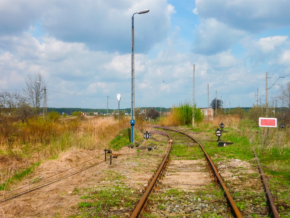 Wjazd na bocznicę "Pole"