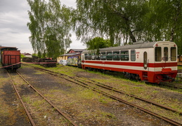 Wagony na stacji Bytom Karb Wąskotorowy