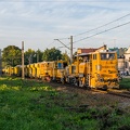 Powrót pociągu roboczego do Wyszkowa