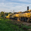 Powrót pociągu roboczego do Wyszkowa