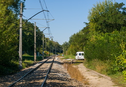Remontowany szlak kolejowy w Wyszkowie
