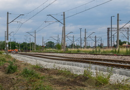 Remont toru linii nr 29 na st. Ostrołęka