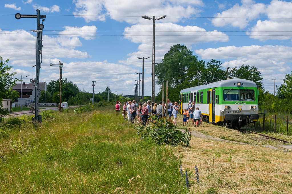 Pociągiem specjalnym z Ostrołęki do Grabowa